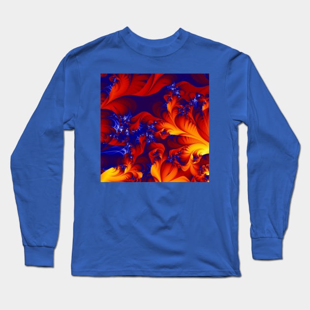 red, blue and yellow Long Sleeve T-Shirt by PREMIUMSHOP